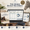 The Horse Budget Blueprint™ — Equine Expense & Budget Tracker